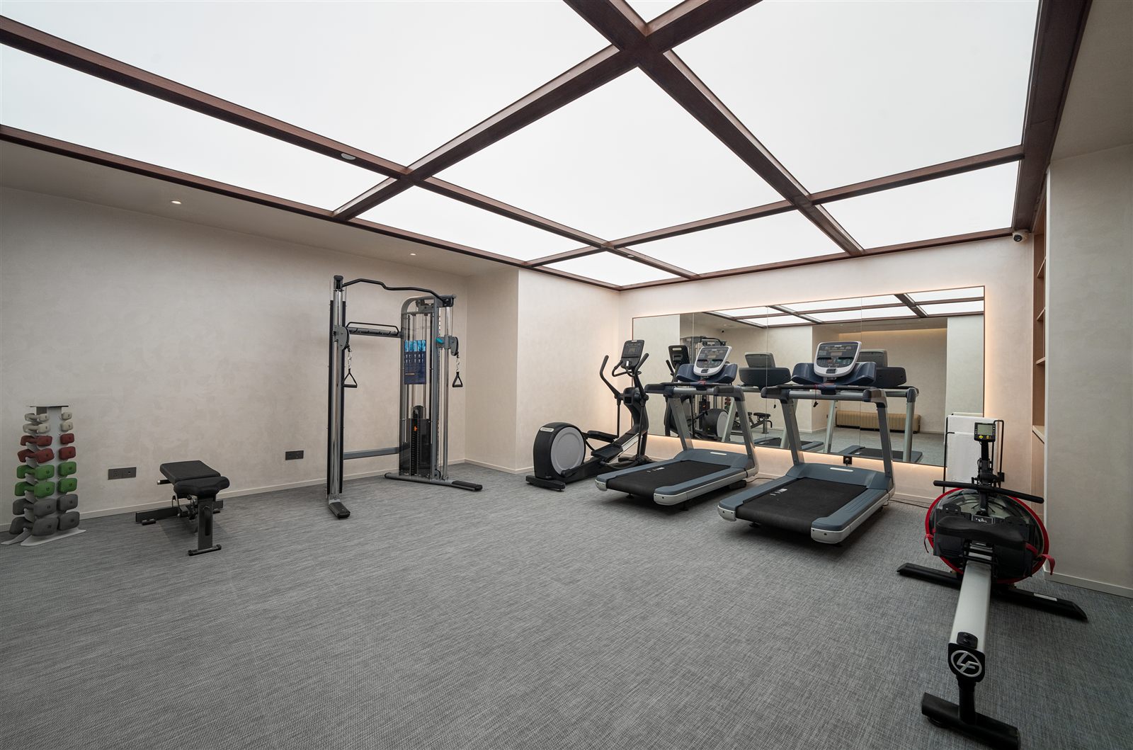 Gym at H+ Hotel